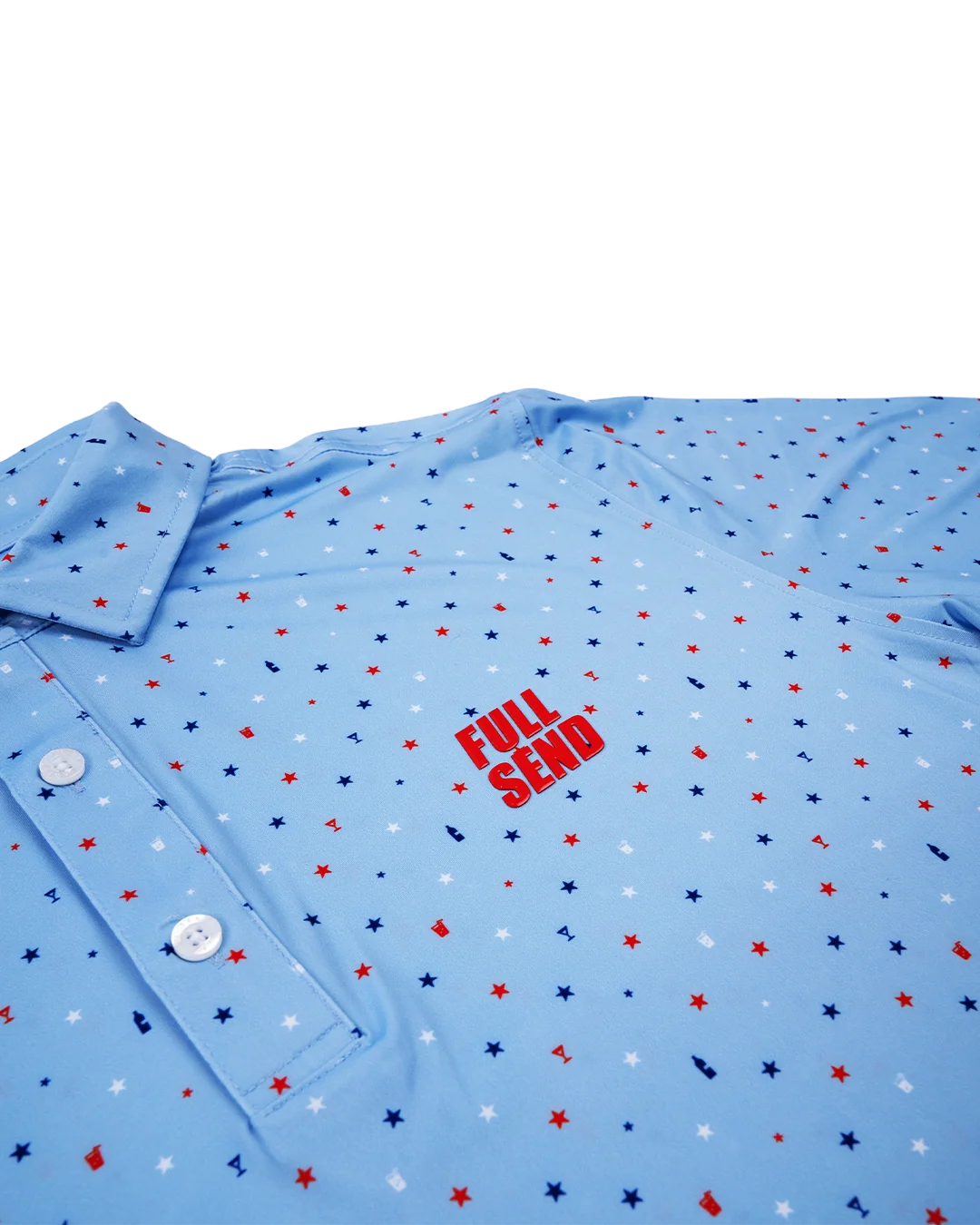 Full Send Golf Bars & Stars Polo - Image 2