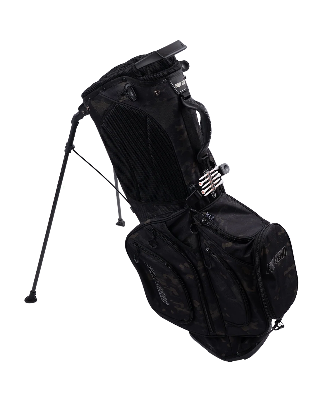 Full Send Golf Black Camo Stand Bag - Image 11