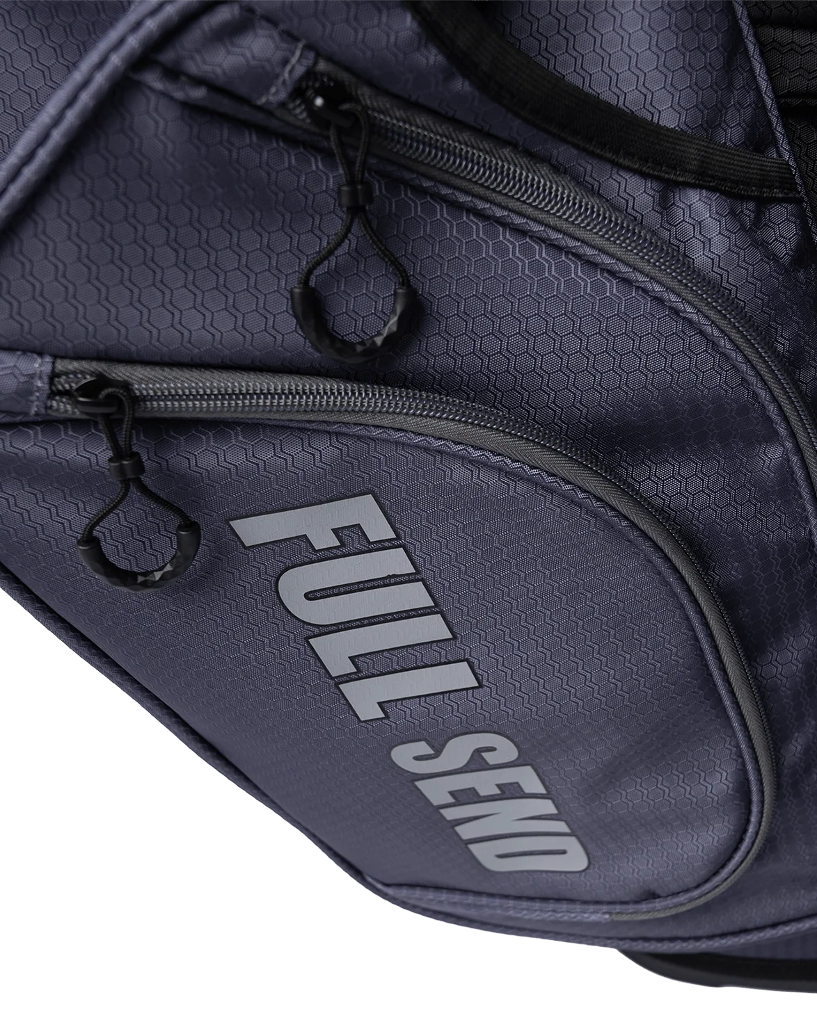 Full Send Golf Black & Grey Tonal Stand Bag - Image 4