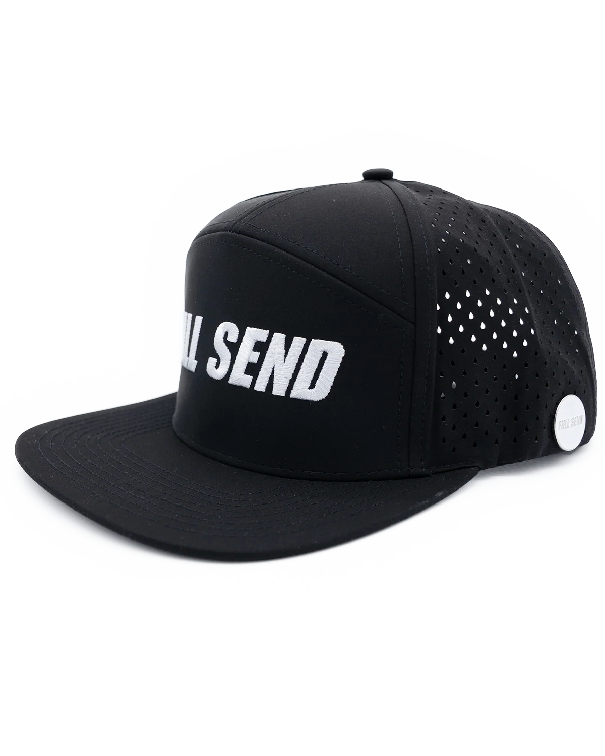 Full Send Golf Black/White Logo Hydro Hat - Image 2