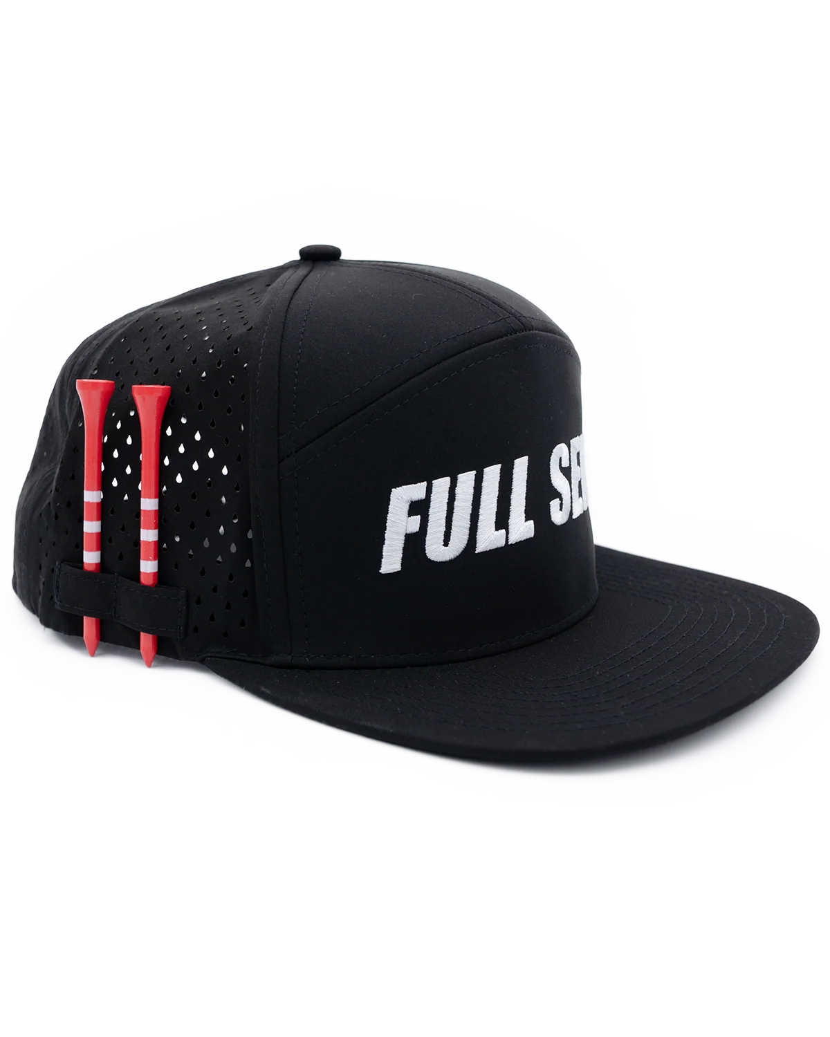 Full Send Golf Black/White Logo Hydro Hat - Image 3