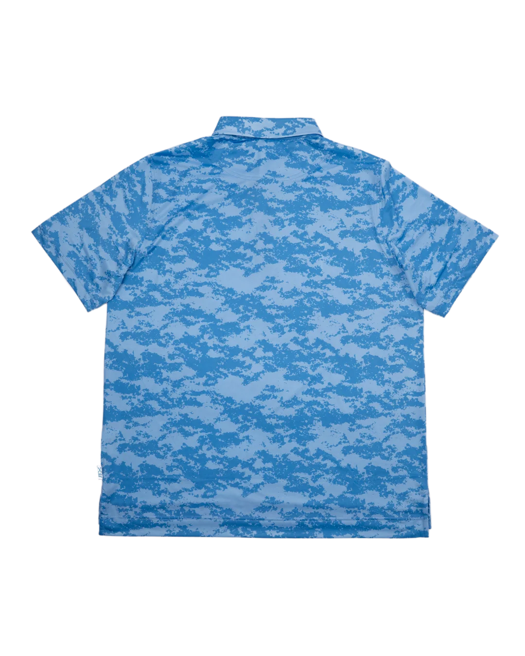 Full Send Golf Blue Camo Polo - Image 3