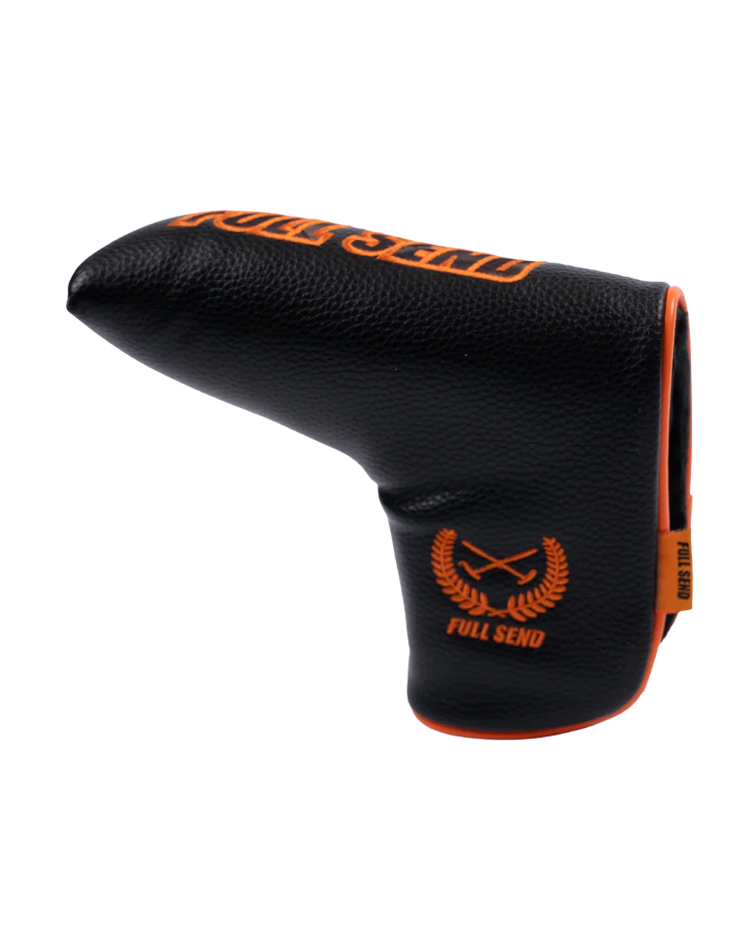 Full Send Golf Orange Camo Blade Putter Cover - Image 3