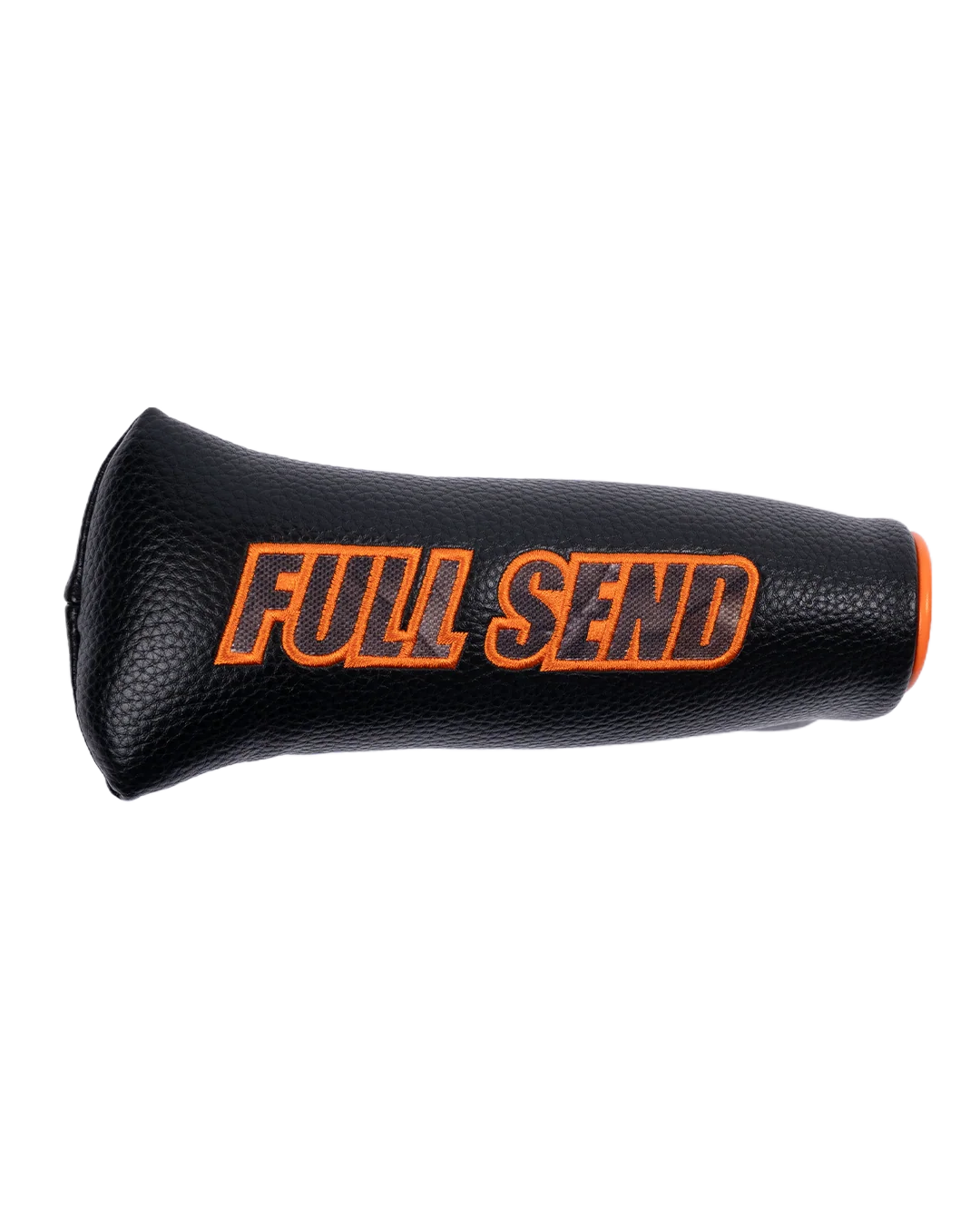 Full Send Golf Orange Camo Blade Putter Cover - Image 4