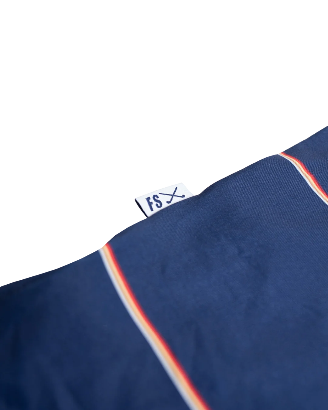 Full Send Golf Stripes Navy/Red Polo - Image 4