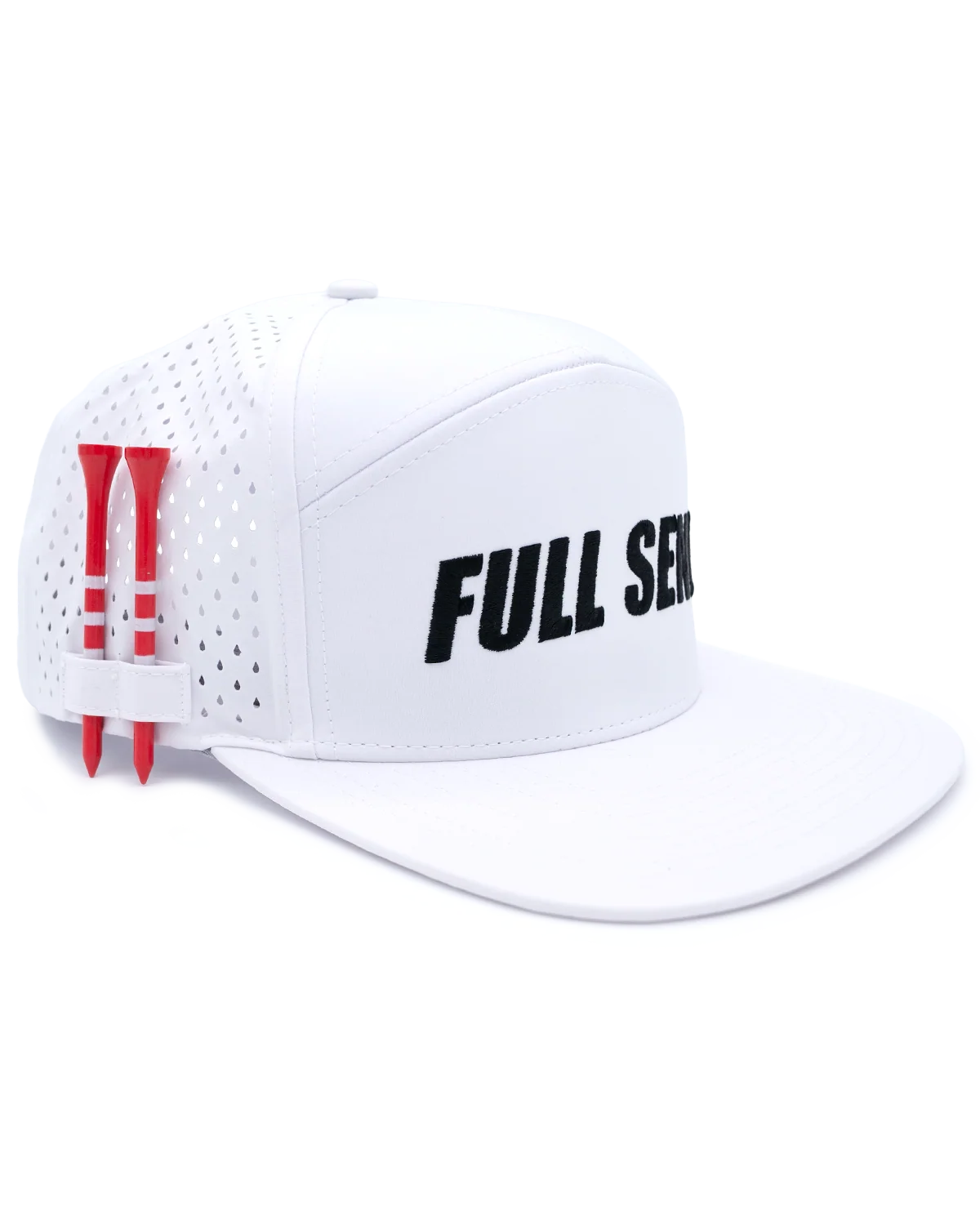 Full Send Golf White/Black Logo Hydro Hat - Image 3