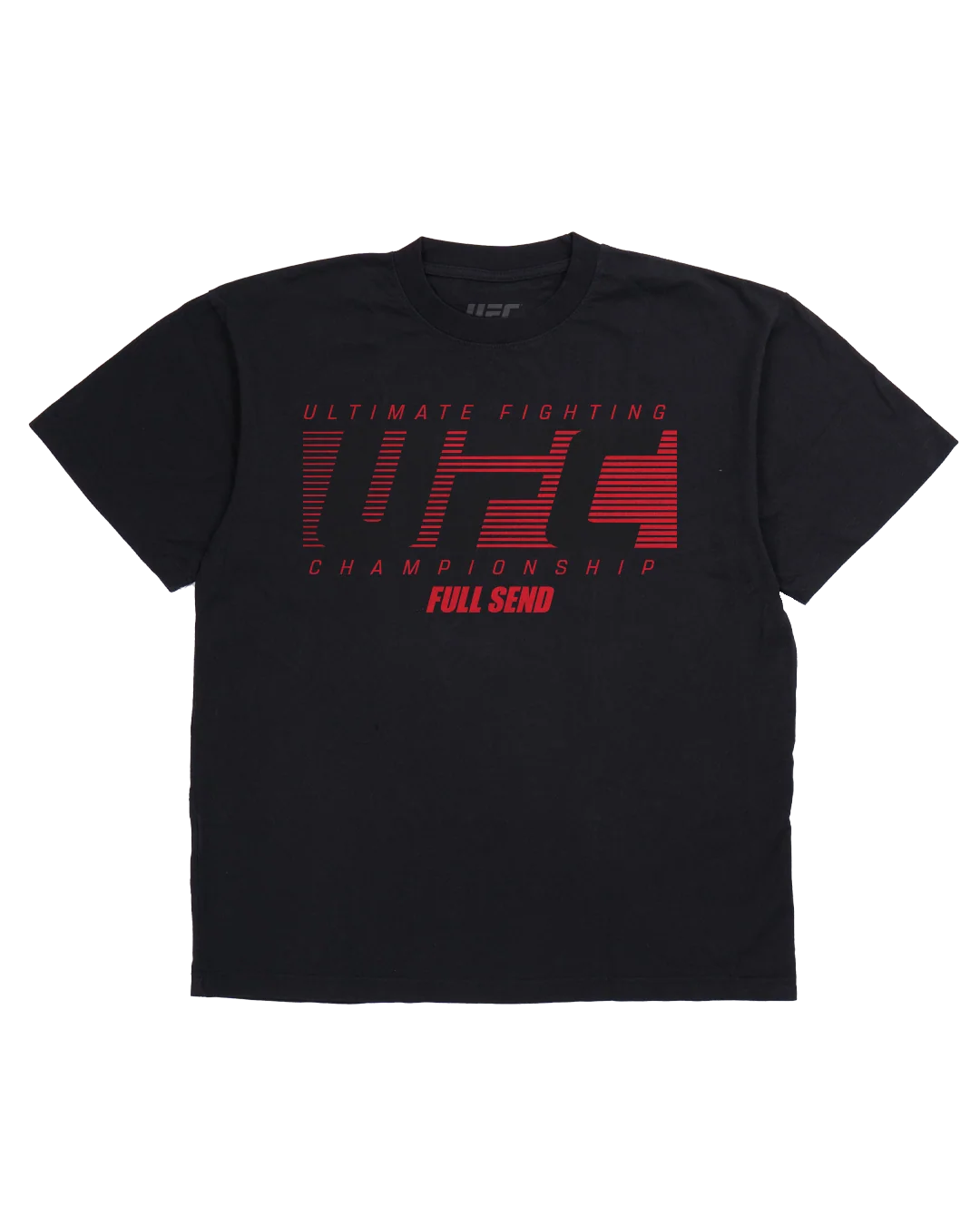 UFC Line Logo Black T-shirt
